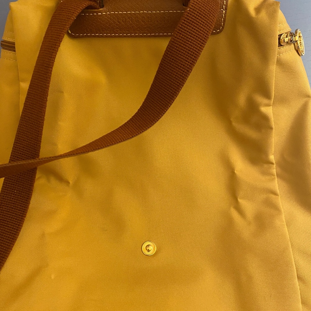 Longchamp Yellow Backpack - image 4